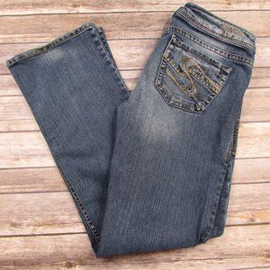 Silver Jeans Toni Bootcut 28 / 31 Distressed